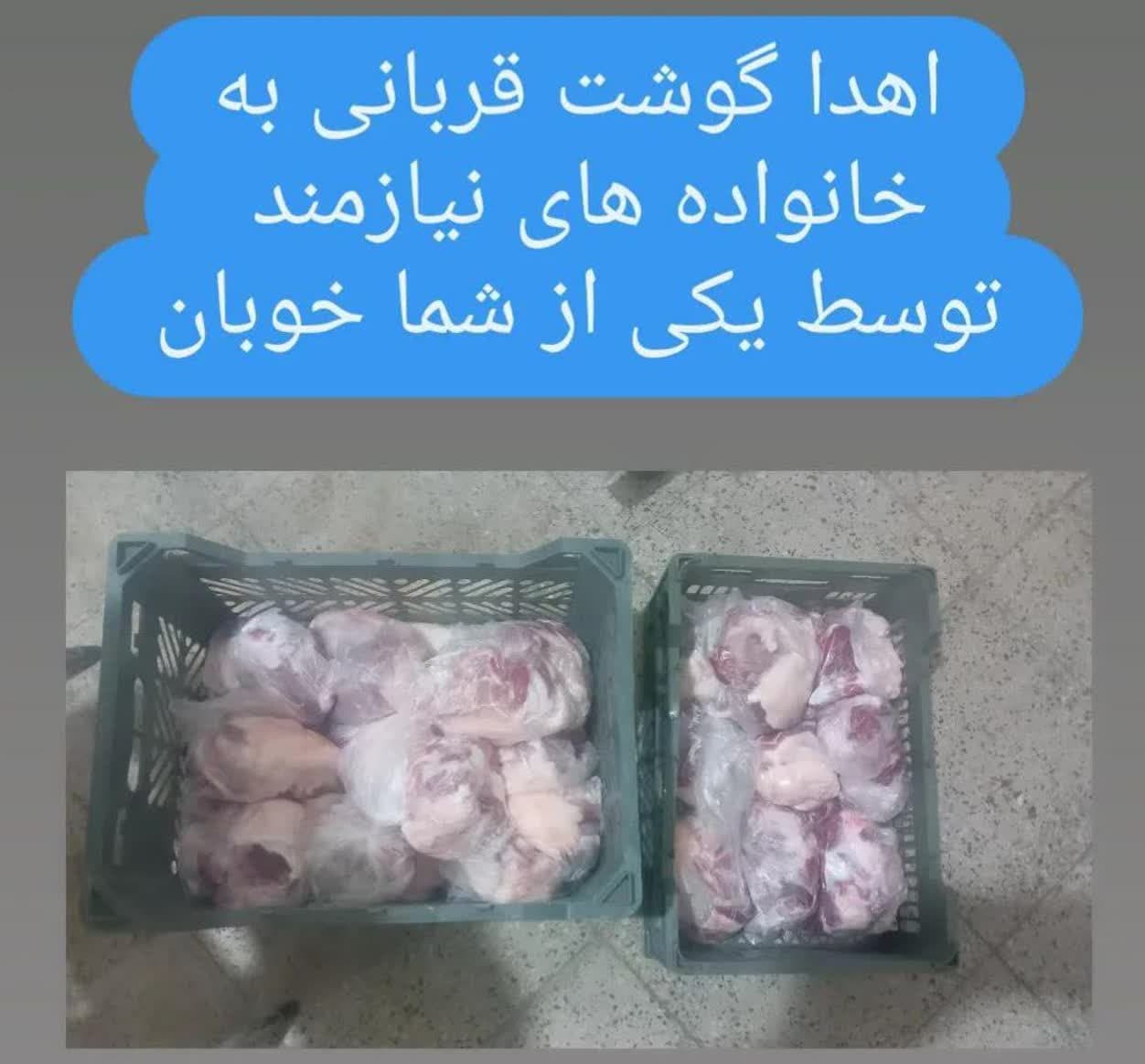 شما در حال مشاهده هستید اهدا گوشت قربانی